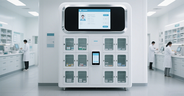 智能藥柜機(jī)方案—嵌入式工業(yè)觸摸平板電腦