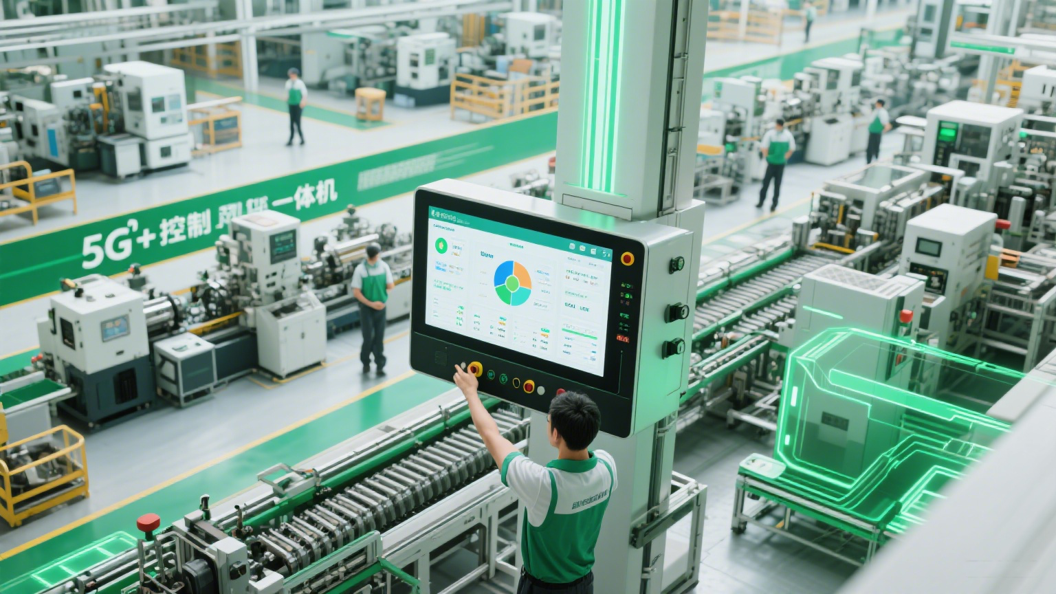 5G+工控一體機(jī)在智慧工廠的3大落地場(chǎng)景——?jiǎng)?chuàng)騰翔助力工業(yè)智能化升級(jí)(圖1) 5G + 工控一體機(jī)在智慧工廠的場(chǎng)景1.png